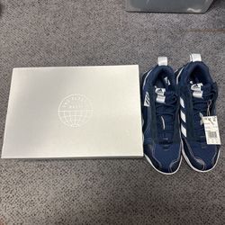 Size 14 - adidas Exhibit B Team Navy