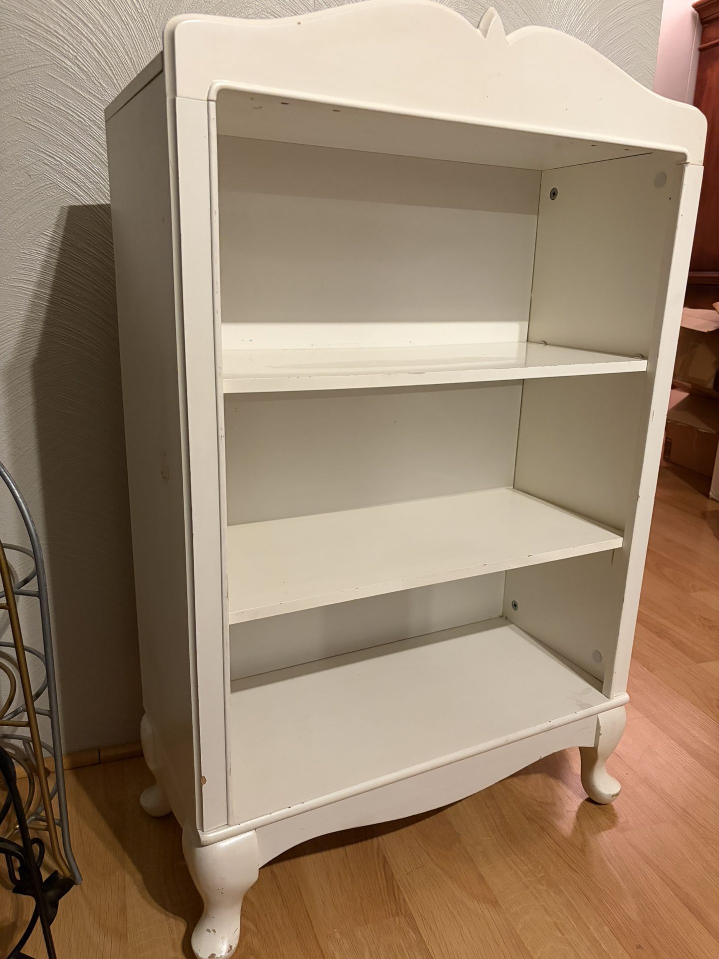 Small White Bookcase 