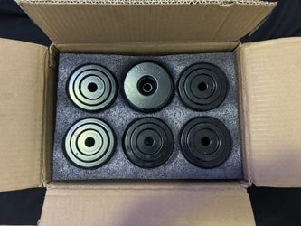 6-Pack Silicone Body Mount Bushings – Black – Pre-Owned