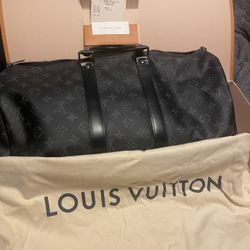Authentic Louis Vuitton Keepall 45 Duffle Bag