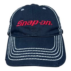 Snap-On Tools Black Baseball Cap Hat Strapback Vintage Steel First Series Choko