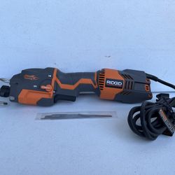 RIDGID Thru Cool 6 Amp 1-Handed Orbital Reciprocating Saw Kit