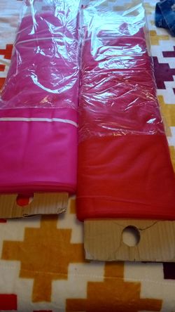 Tulle Fabric Red And Pink