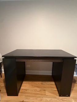 Custom Heavy Solid Wood Architectural Desk & Studio Workstation