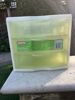 Sterilite Clear View Three Drawer Unit