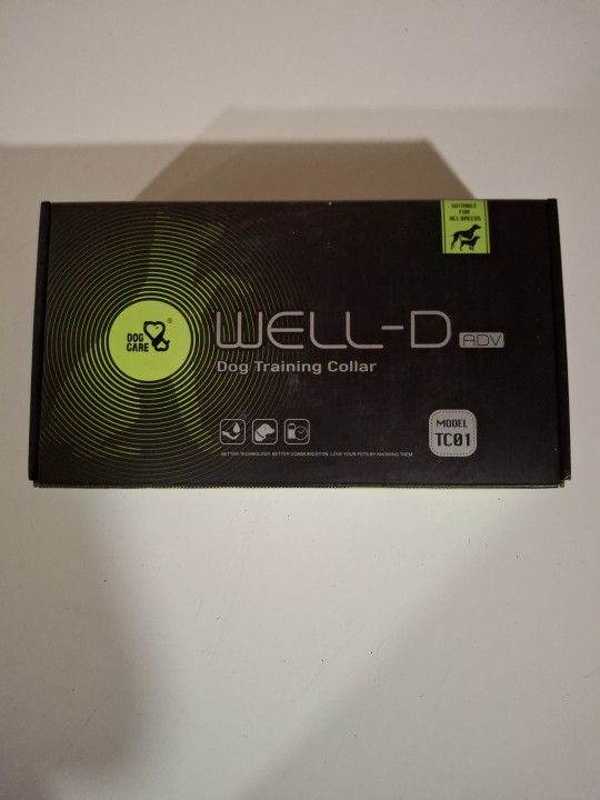 Dog Care WELL-D TC01 Dog Training E-Collar With Remote