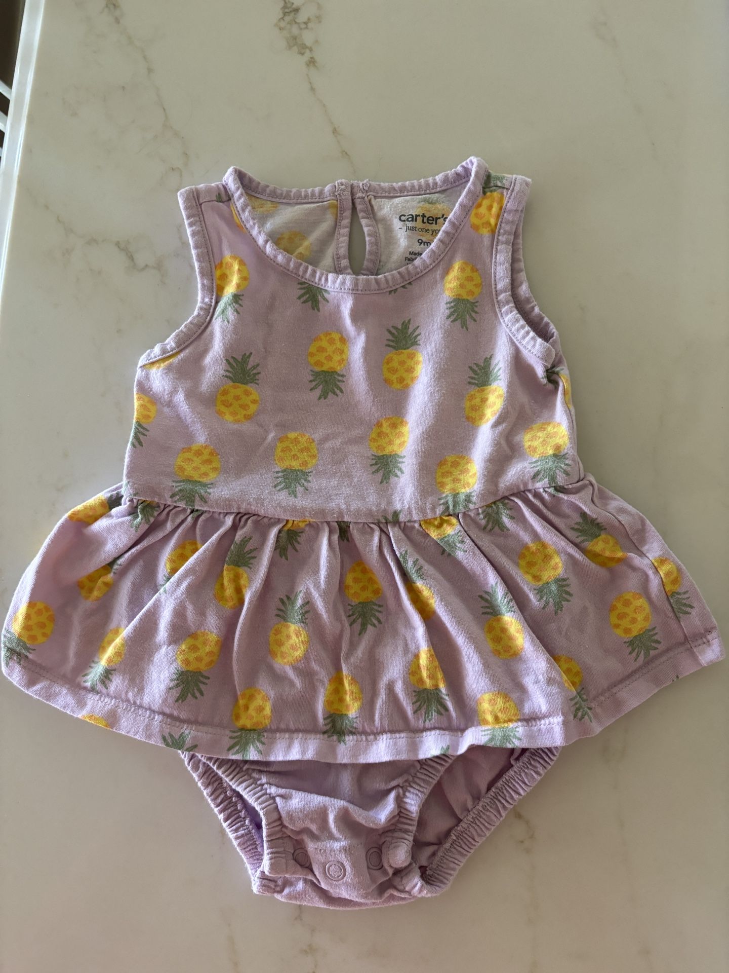 Baby Girl Pineapple Romper 