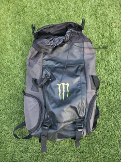 Monster Energy Backpack Drawstring multiple pockets