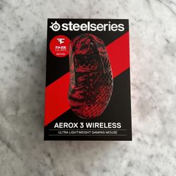 Steelseries AEROX 3 Wireless Gaming Mouse (Faze Clan Edition)