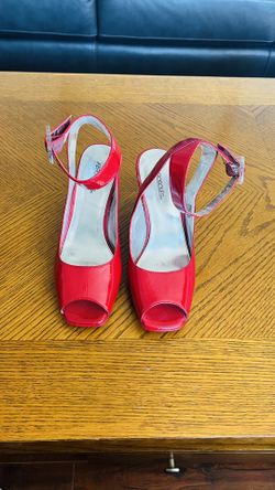 Red Aerosole Heels