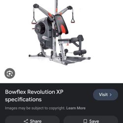 Bow flex Home Workout Equipment 