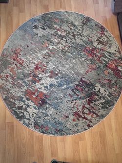 Rug. Round