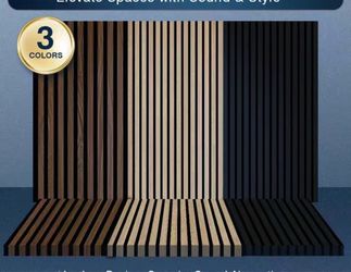 Acoustic wall panels wood veneer