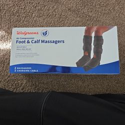 Walgreens Air Compression Foot & Calf Massagers - Brand New In Box