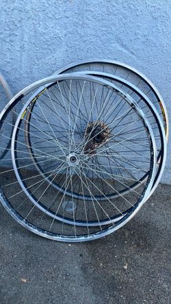 Bike rims and Covid mask