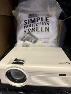 Projector And Screen