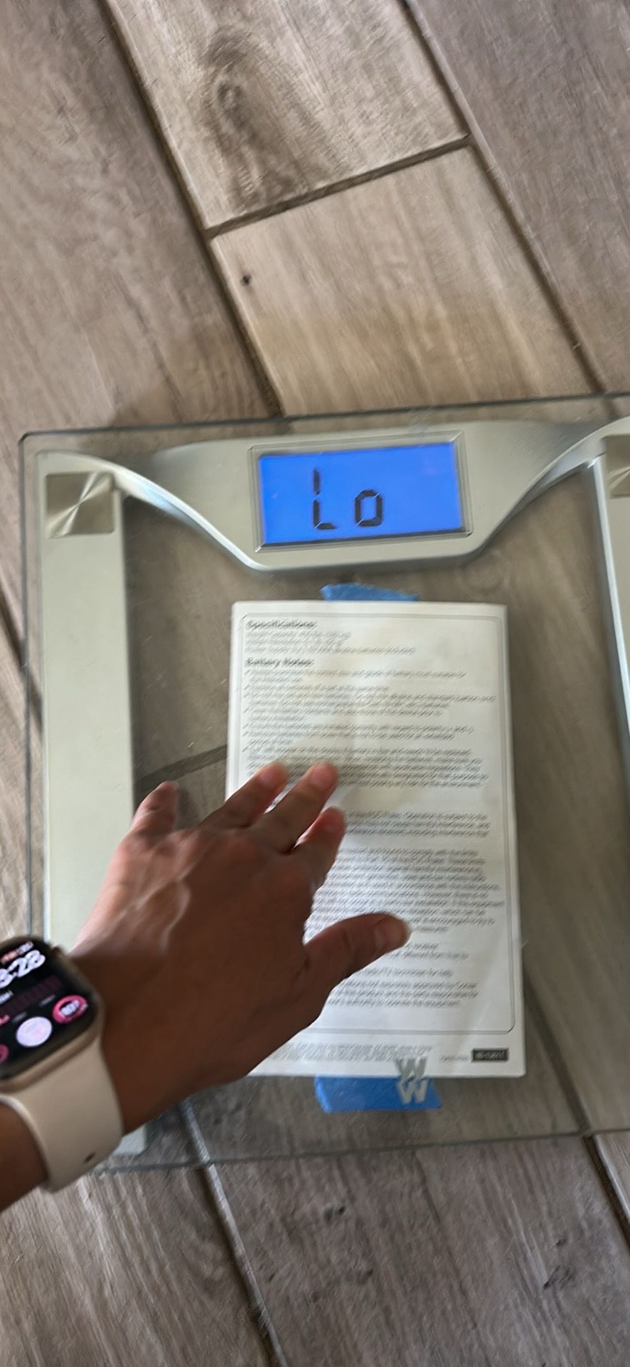 Weight Scale & Monitor USED