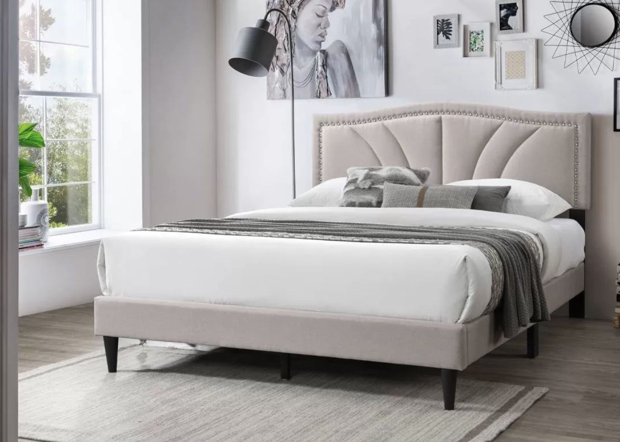 Queen Bed Frame And Queen Mattress