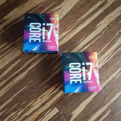 Two Core I7 6850k Processors