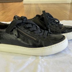 Paul Green “TOBY” Patent Leather Zip Sneaker SZ3.5UK(6US)