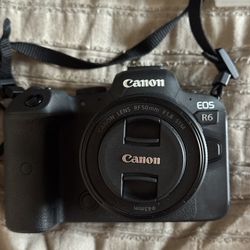 Canon EOS R6 + RF 50mm Lens + ND Filter + Accessories