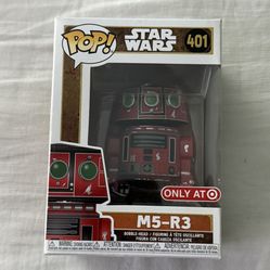 Funko POP! Star Wars M5-R3 #401 Target Exclusive New Vinyl Figure!