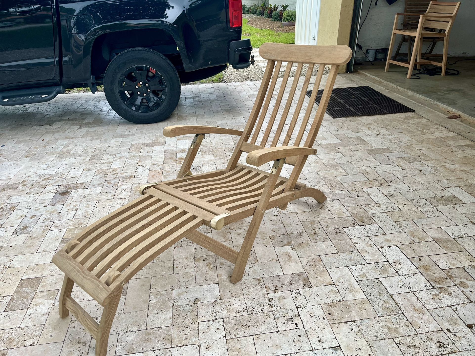 Teak Lounger