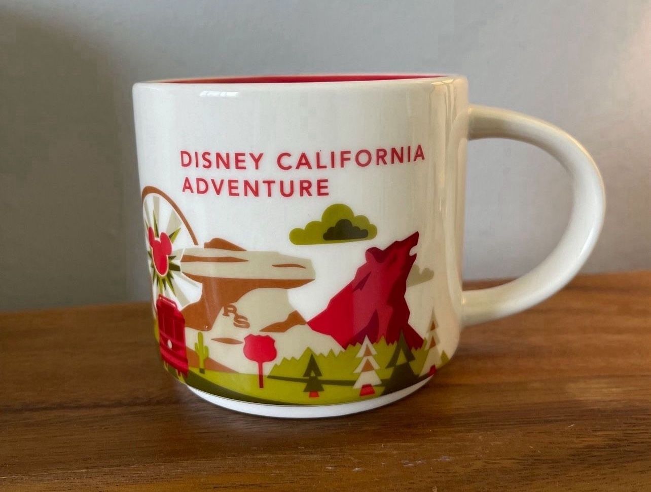 Starbucks You Are Here Mug Disney California Adventure Edition