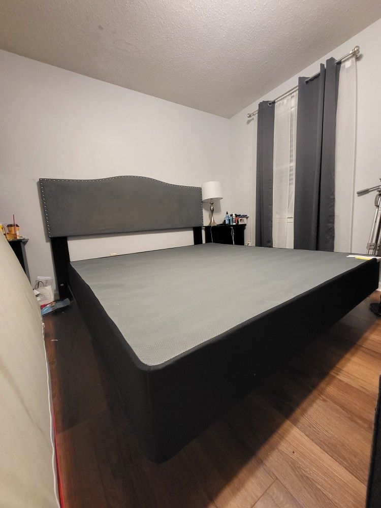 King Box Spring and Rail