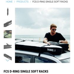 FCS Single Kayak SUP Surf Board Rack