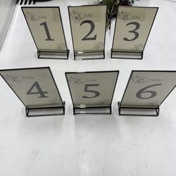 Table Numbers