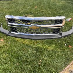 Silverado Chrome Grill 2014-15 OEM