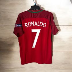 Portugal Cristiano Ronaldo Soccer Jersey Final 2016