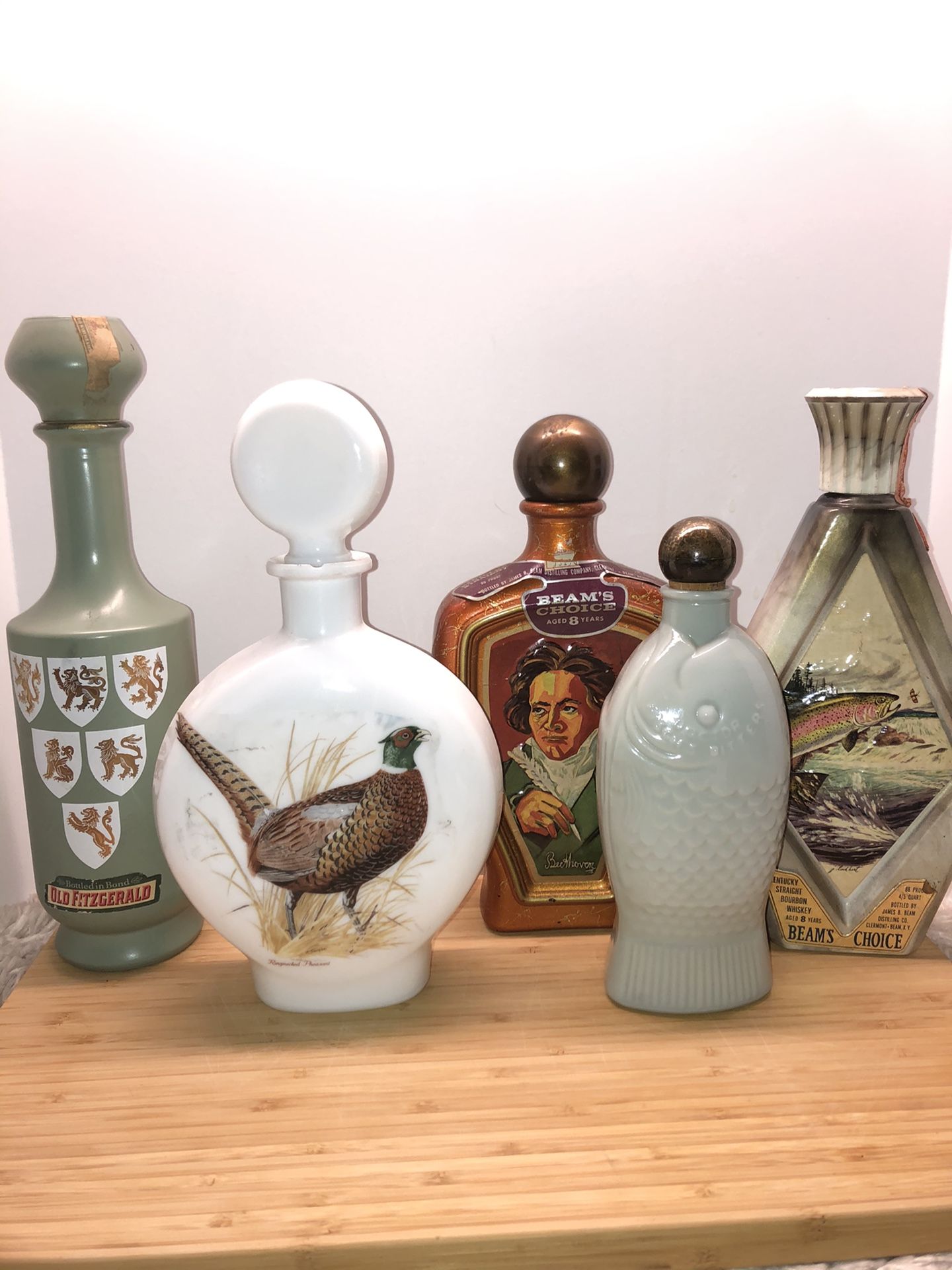 Vintage Liquor Bottles