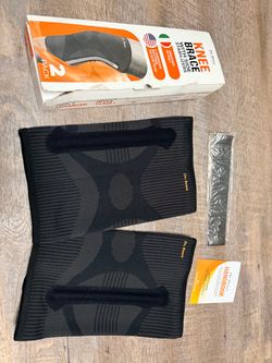DR. BRACE ELITE Knee Brace with Side Stabilizer (2 Pack) Knee Brace