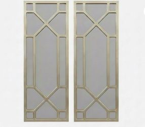 Haverty’s  New Mirrors 18 in Height 48 in Width