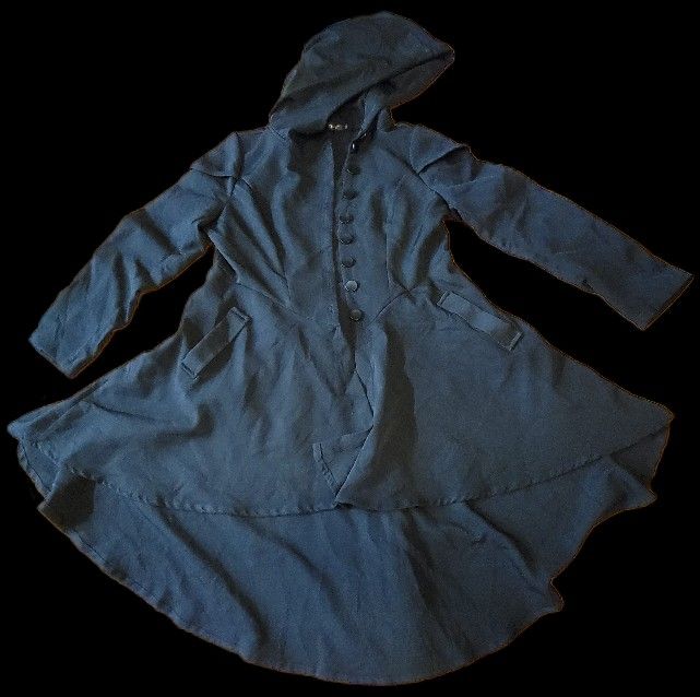 Gothic Anime Fairycore Fantasy Hood Coat