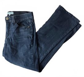 Wit and Wisdom Women's Denim Flared Jeans Size 12 Streetwear Urban City Chic