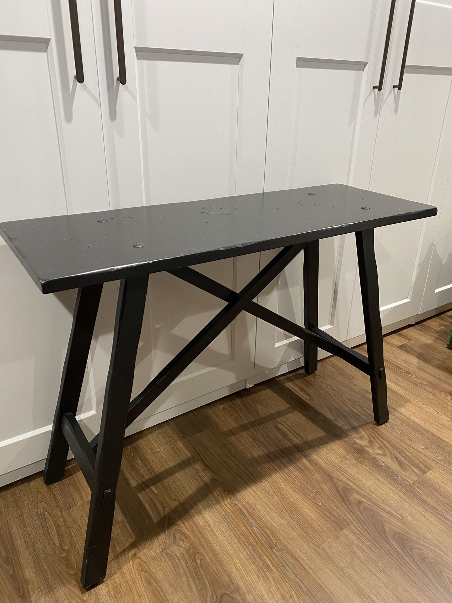 Small Farmhouse Style Table - Great Desk or Sofa Table