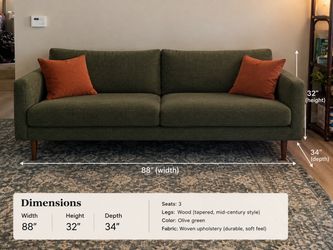 Living space couch/Dining set/2 TVS