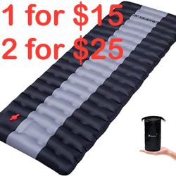  YSXHW Self Inflating Camping Pads Thick 4.7 Inch Lightweight Waterproof PVC Inflatable Mat For Tent Hiking Backpacking