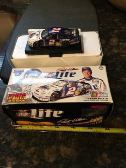 Lot of four smaller Rusty Wallace NASCAR cars