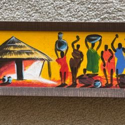 Original Zambian Oil Painting 