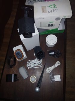 3 Arlo Pro Cameras & Accessories