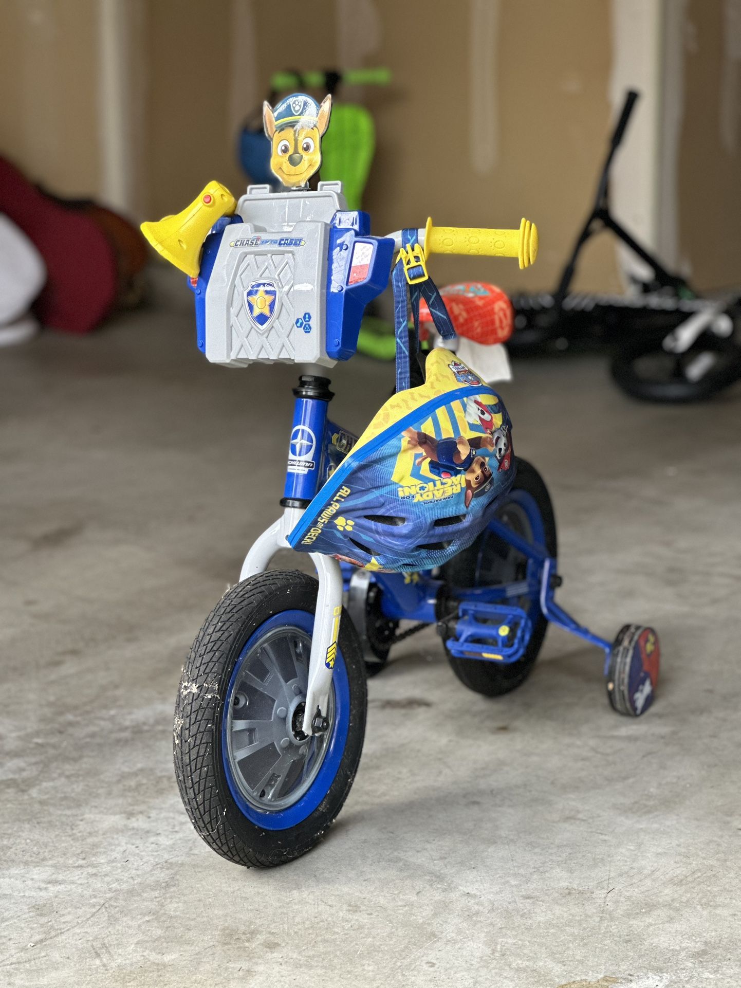 Paw Patrol Bike With Training Wheels