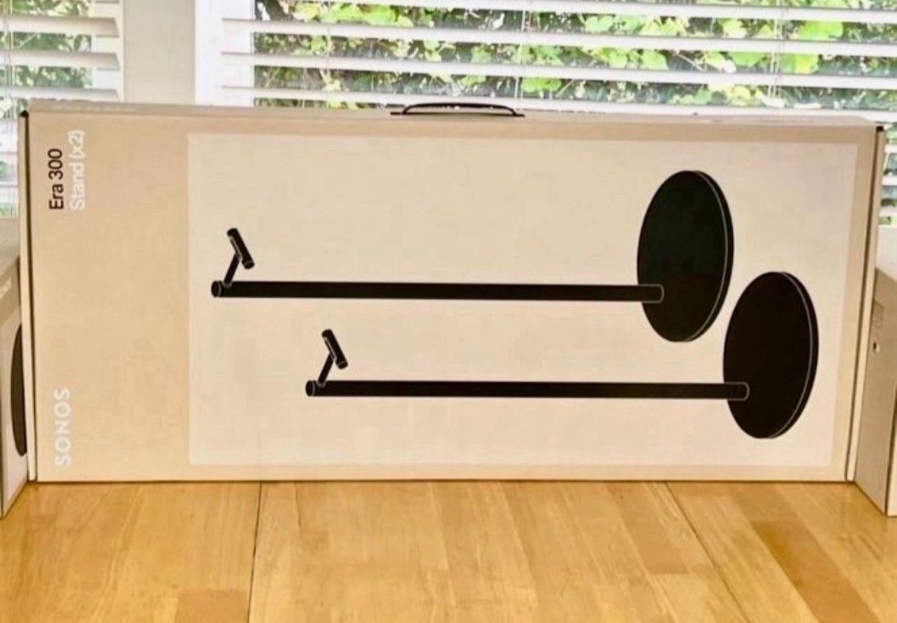 Sonos Era 300 Stands (Black) Brand New. One Pair = 2 Stands