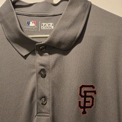 Giants Gray Polo 