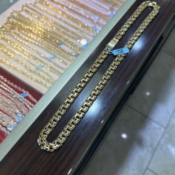 10k Gold Chino Chain