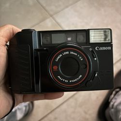 Canon Sure Shot AF35 Autoboy 35mm Film Camera - FOR PARTS/REPAIR