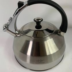 Lenox Tea Kettle, Stainless Steel, 2.5 Quart 
